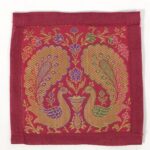 Banarasi Brocade Silk Table Runner Set - Image 2
