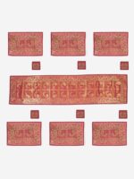 Banarasi Brocade Silk Table Runner Set