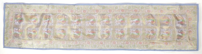 Banarasi Brocade Silk Table Runner Set - Image 4