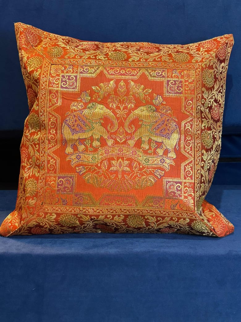 WhatsApp Image 2025-09-14 at 10.30.44 PM (2) Orange with Elephant Design - Image 1